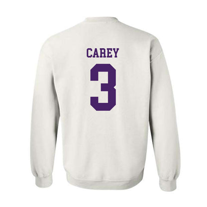 Weber - NCAA Football : BJ Carey - Classic Shersey Crewneck Sweatshirt-1