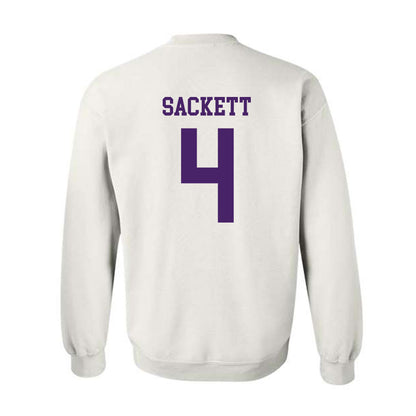 Weber - NCAA Women's Soccer : Bella Sackett - Classic Shersey Crewneck Sweatshirt-1