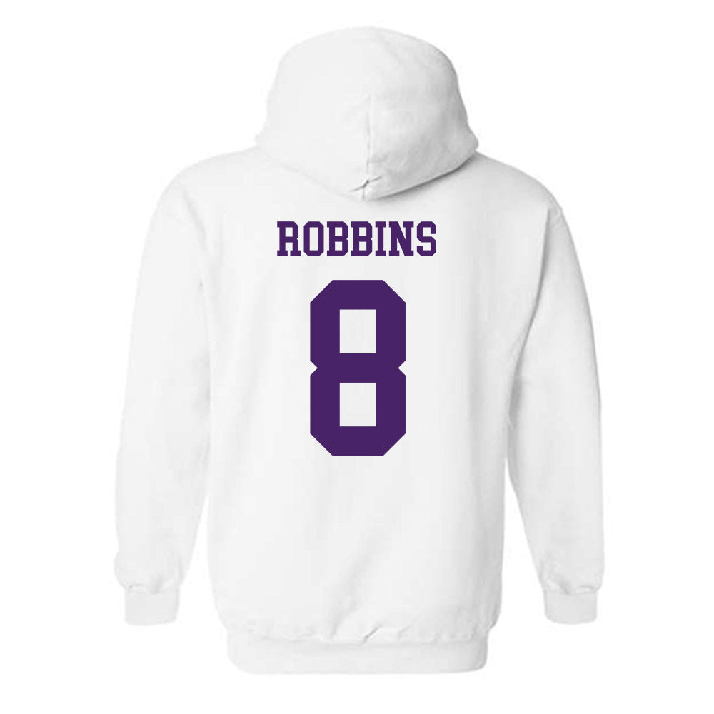 Weber - NCAA Women's Basketball : Hannah Robbins - Classic Shersey Hooded Sweatshirt-1