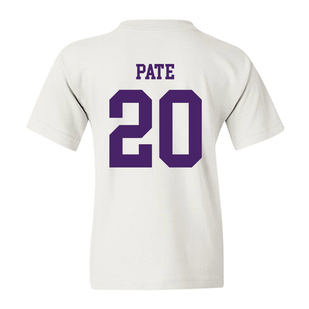 Weber - NCAA Football : Montae Pate - Classic Shersey Youth T-Shirt-1