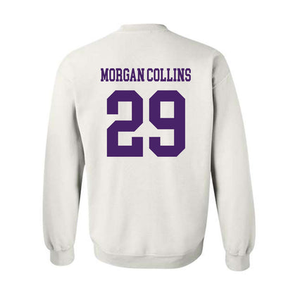 Weber - NCAA Football : Davonta Morgan collins - Classic Shersey Crewneck Sweatshirt-1