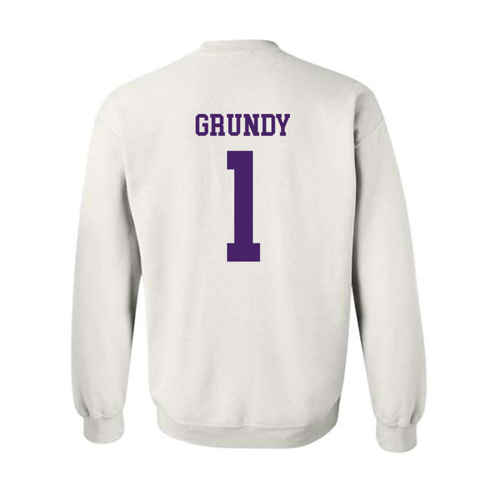 Weber - NCAA Softball : Abby Grundy - Classic Shersey Crewneck Sweatshirt-1
