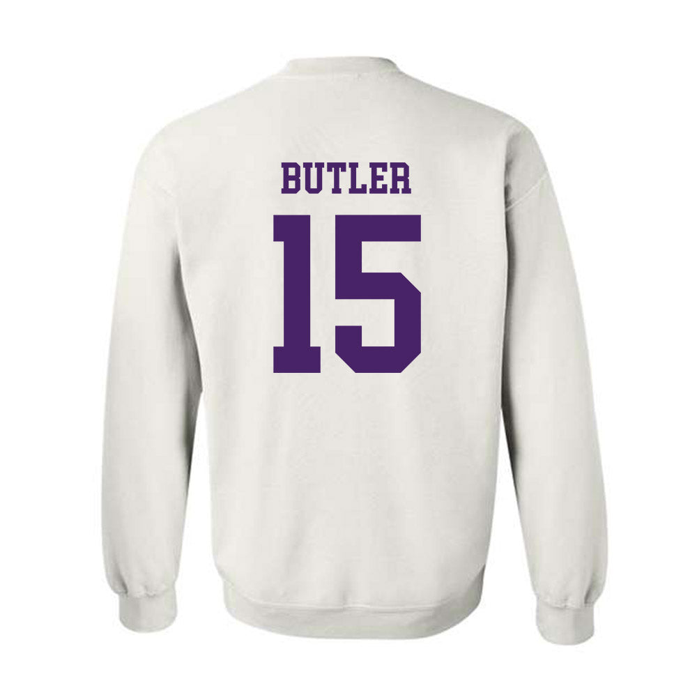 Weber - NCAA Football : Clarence Butler - Classic Shersey Crewneck Sweatshirt-1