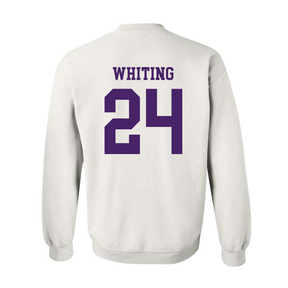 Weber - NCAA Men's Basketball : Jace Whiting - Classic Shersey Crewneck Sweatshirt-1
