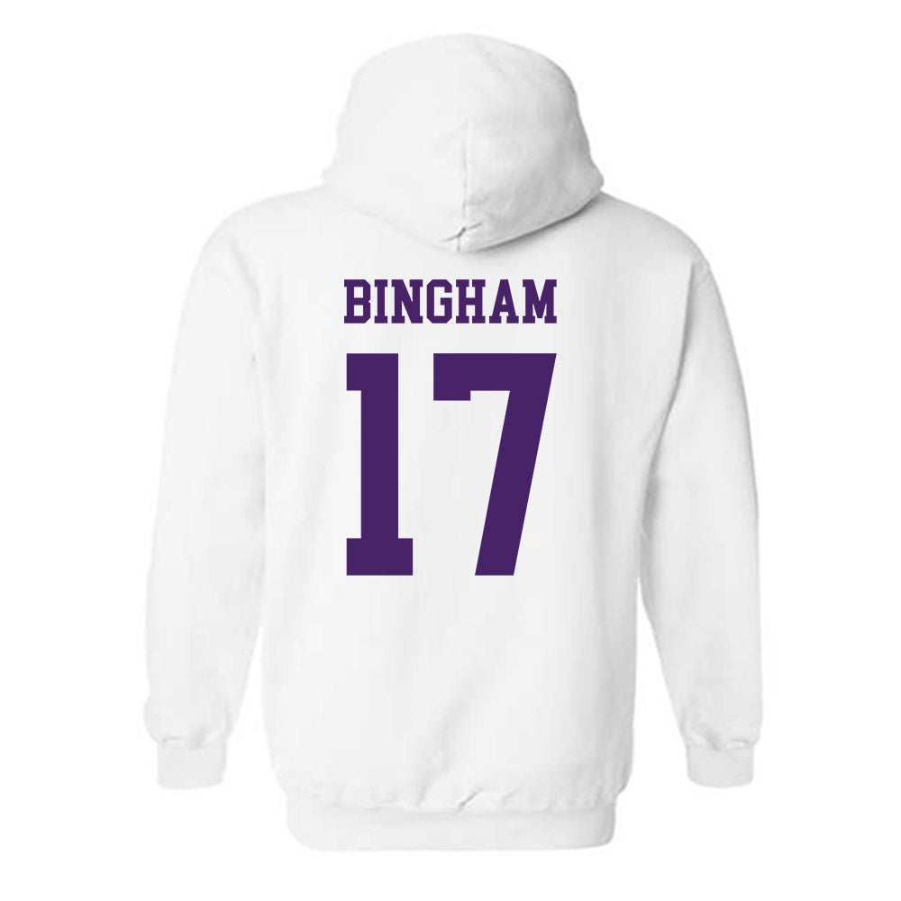 Weber - NCAA Softball : Emma Bingham - Classic Shersey Hooded Sweatshirt-1