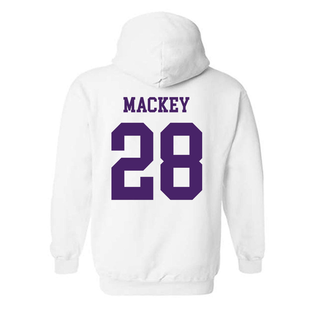 Weber - NCAA Football : Logan Mackey - Classic Shersey Hooded Sweatshirt-1