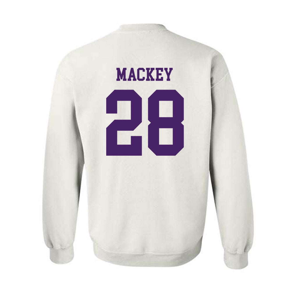 Weber - NCAA Football : Logan Mackey - Classic Shersey Crewneck Sweatshirt-1