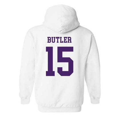 Weber - NCAA Football : Clarence Butler - Classic Shersey Hooded Sweatshirt-1
