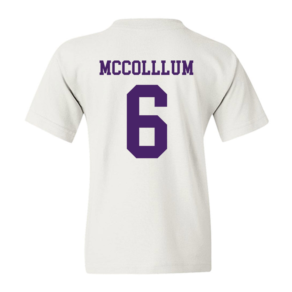 Weber - NCAA Football : Cash McColllum - Classic Shersey Youth T-Shirt-1