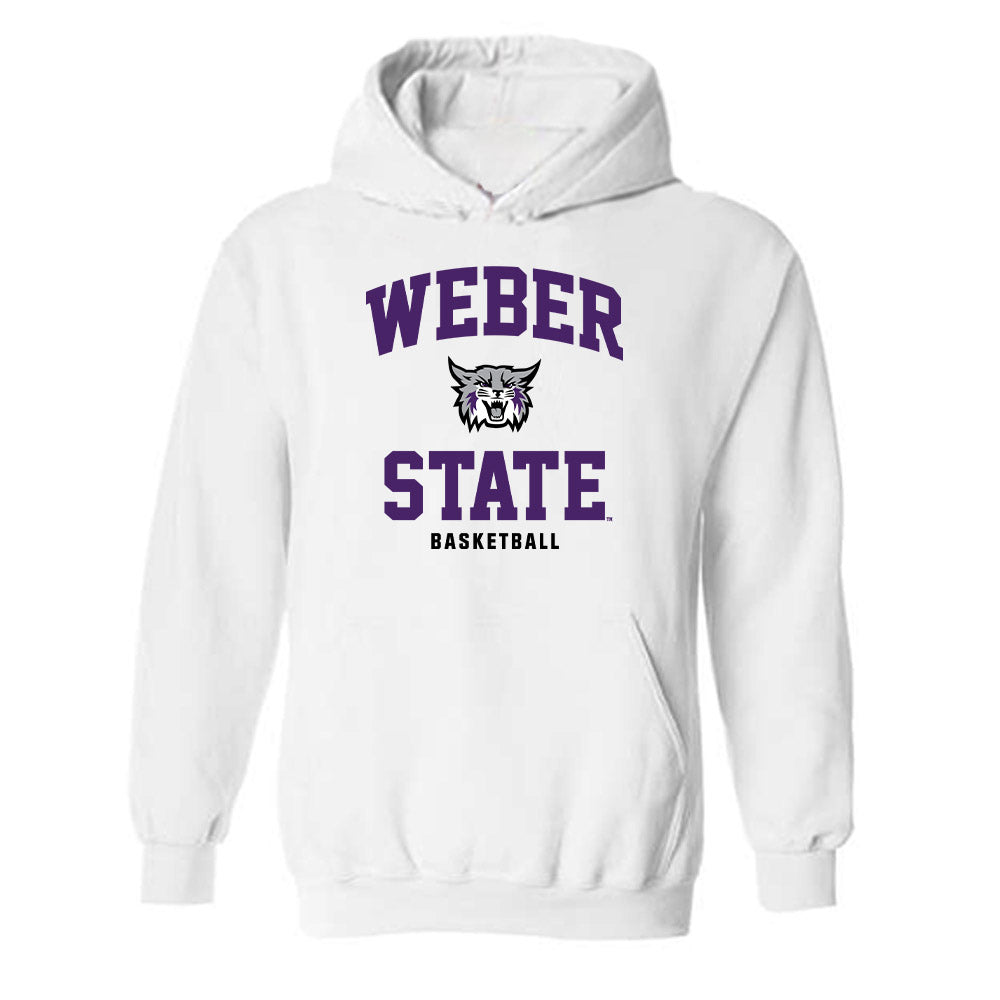 Weber - NCAA Men's Basketball : Edwin Suarez Villegas Jr - Classic Shersey Hooded Sweatshirt-0