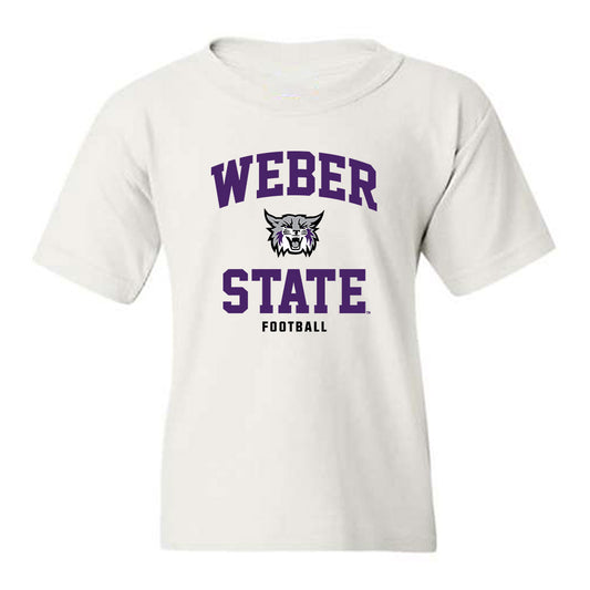 Weber - NCAA Football : Donovan Aidoo - Classic Shersey Youth T-Shirt-0