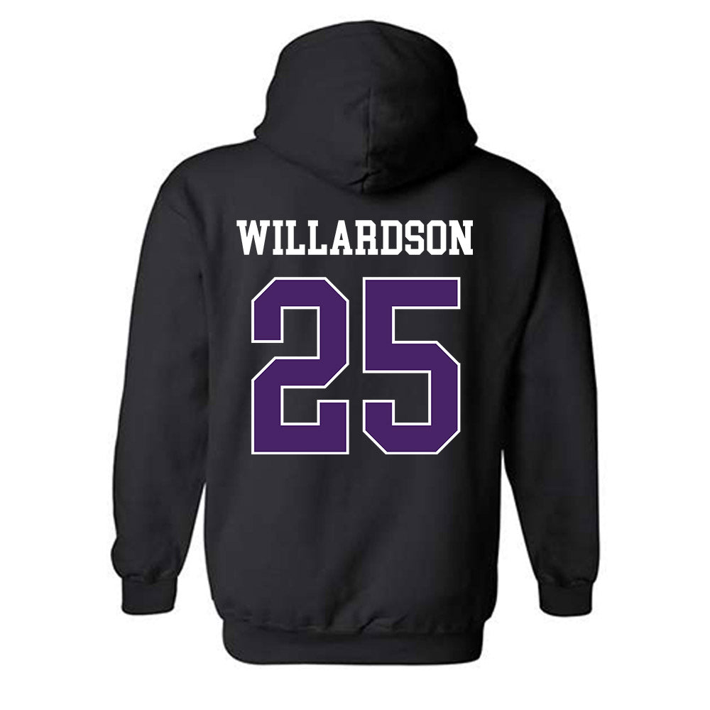 Weber - NCAA Women's Basketball : Nicole Willardson - Classic Shersey Hooded Sweatshirt-1