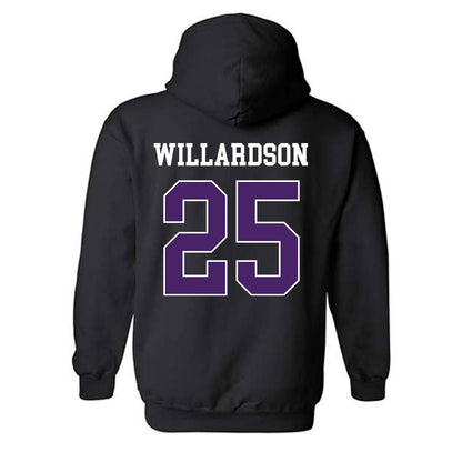 Weber - NCAA Women's Basketball : Nicole Willardson - Classic Shersey Hooded Sweatshirt-1