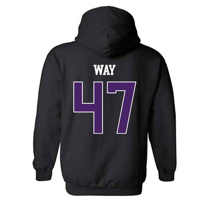 Weber - NCAA Football : Henry Way - Classic Shersey Hooded Sweatshirt-1