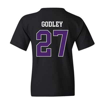Weber - NCAA Football : Davion Godley - Classic Shersey Youth T-Shirt-1