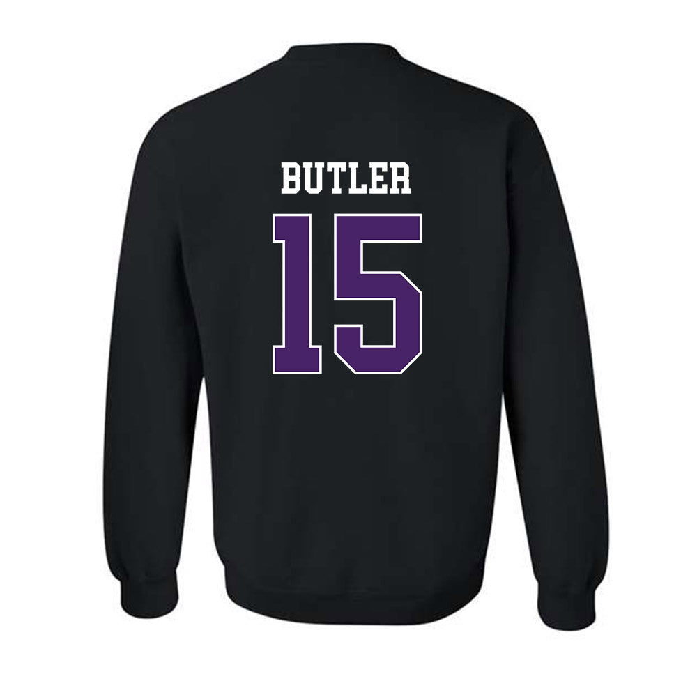 Weber - NCAA Football : Clarence Butler - Classic Shersey Crewneck Sweatshirt-1