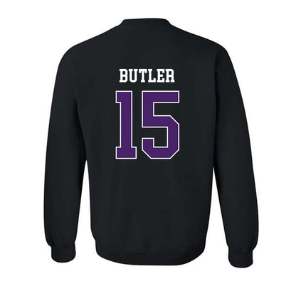 Weber - NCAA Football : Clarence Butler - Classic Shersey Crewneck Sweatshirt-1