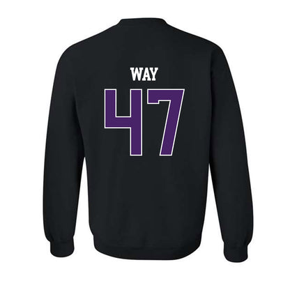 Weber - NCAA Football : Henry Way - Classic Shersey Crewneck Sweatshirt-1