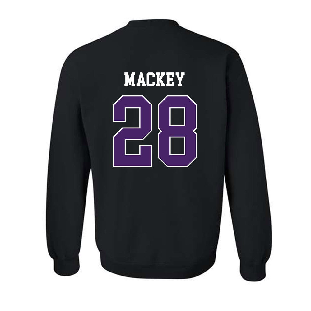Weber - NCAA Football : Logan Mackey - Classic Shersey Crewneck Sweatshirt-1