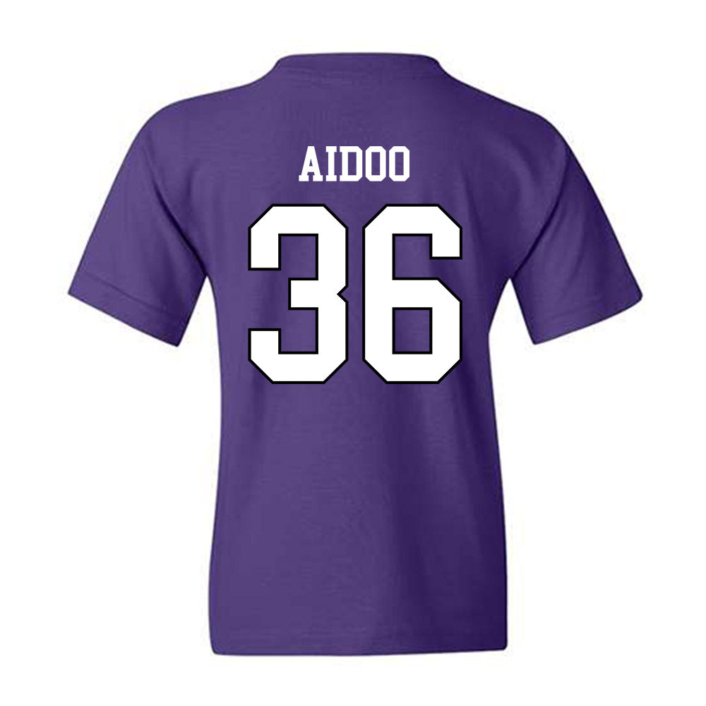 Weber - NCAA Football : Donovan Aidoo - Classic Shersey Youth T-Shirt-1