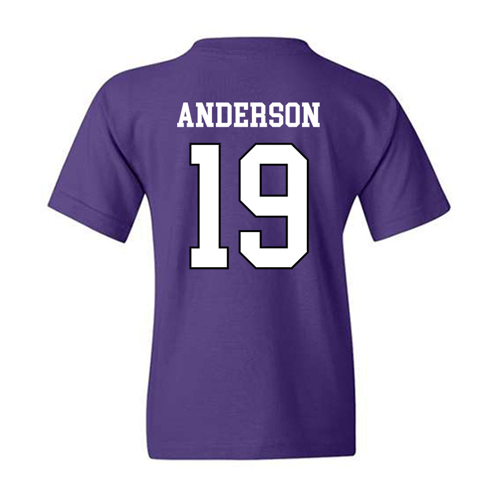 Weber - NCAA Women's Soccer : Oakley Anderson - Classic Shersey Youth T-Shirt-1