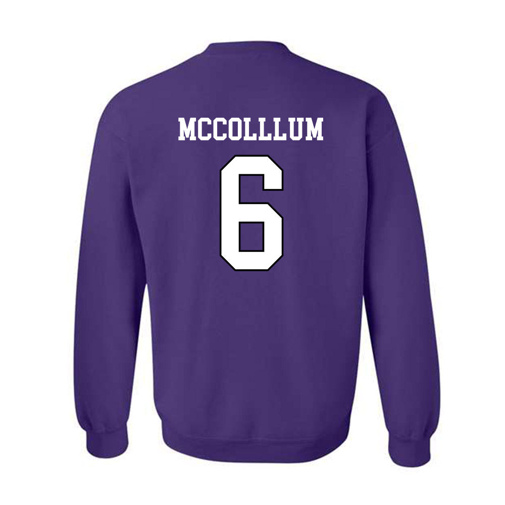 Weber - NCAA Football : Cash McColllum - Classic Shersey Crewneck Sweatshirt-1
