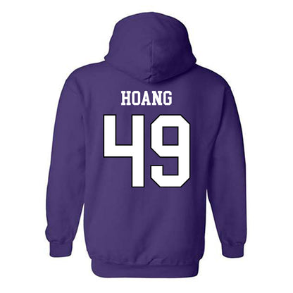 Weber - NCAA Football : Thien Hoang - Classic Shersey Hooded Sweatshirt-1