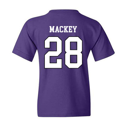 Weber - NCAA Football : Logan Mackey - Classic Shersey Youth T-Shirt-1