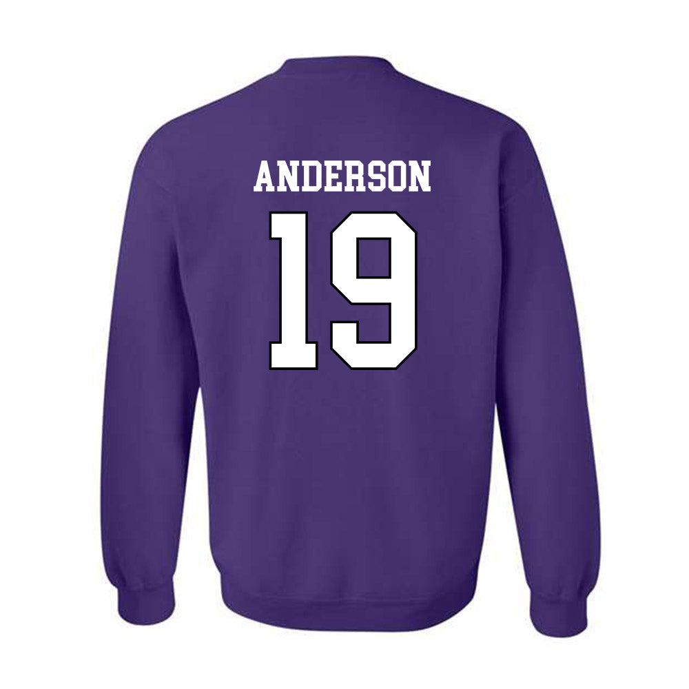Weber - NCAA Women's Soccer : Oakley Anderson - Classic Shersey Crewneck Sweatshirt-1