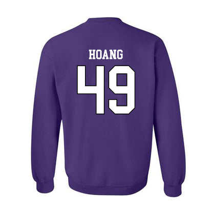 Weber - NCAA Football : Thien Hoang - Classic Shersey Crewneck Sweatshirt-1