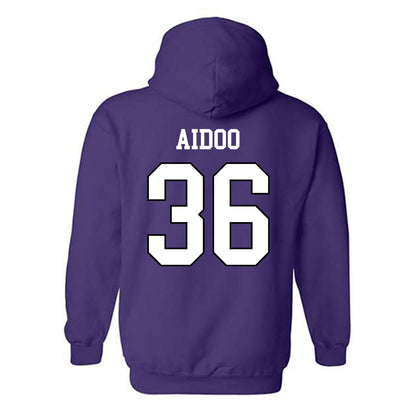 Weber - NCAA Football : Donovan Aidoo - Classic Shersey Hooded Sweatshirt-1