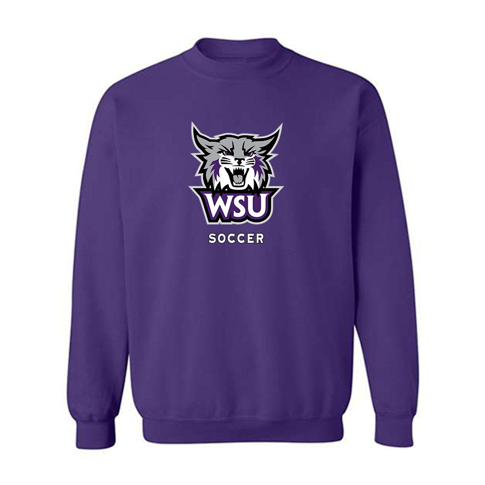 Weber - NCAA Women's Soccer : Bella Sackett - Classic Shersey Crewneck Sweatshirt-0