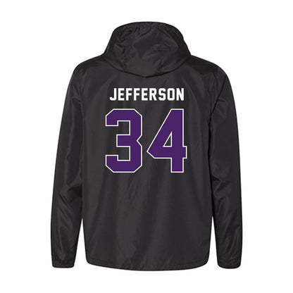 Weber - NCAA Football : Kaleb Jefferson - Windbreaker-1