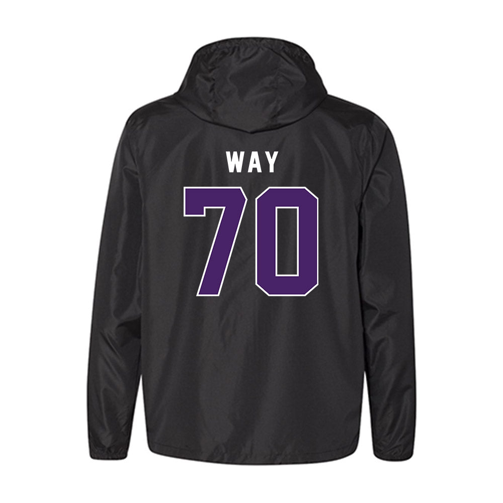 Weber - NCAA Football : Will Way - Windbreaker-1