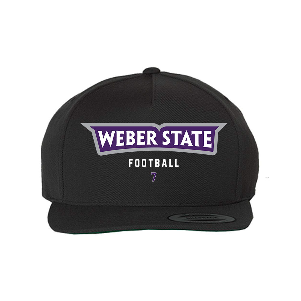 Weber - NCAA Football : Tre Parks-Vinson - Snapback Hat-0