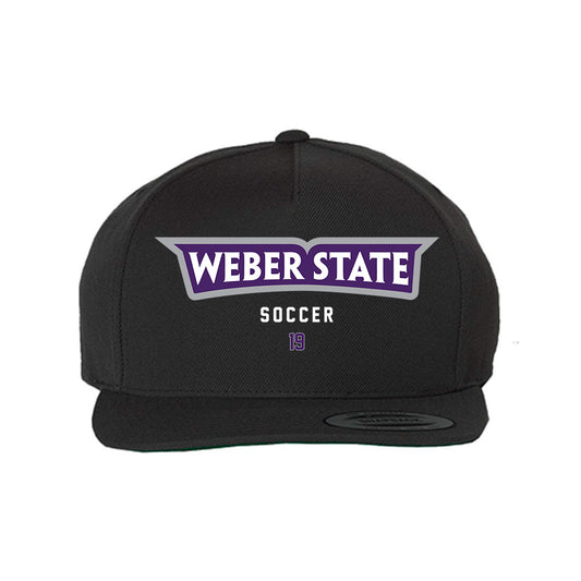 Weber - NCAA Women's Soccer : Oakley Anderson - Snapback Hat-0