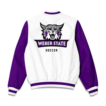 Weber - NCAA Women's Soccer : Bella Sackett - Bomber Jacket-1
