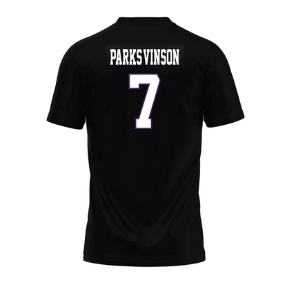 Weber - NCAA Football : Tre Parks-Vinson - Black Premium Football Jersey-1