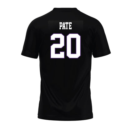 Weber - NCAA Football : Montae Pate - Black Premium Football Jersey-1