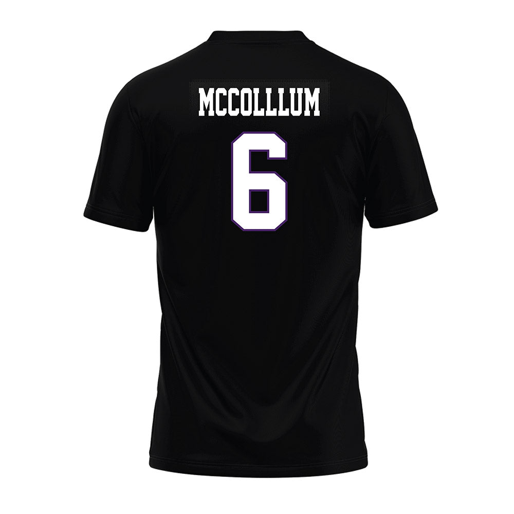 Weber - NCAA Football : Cash McColllum - Black Premium Football Jersey-1