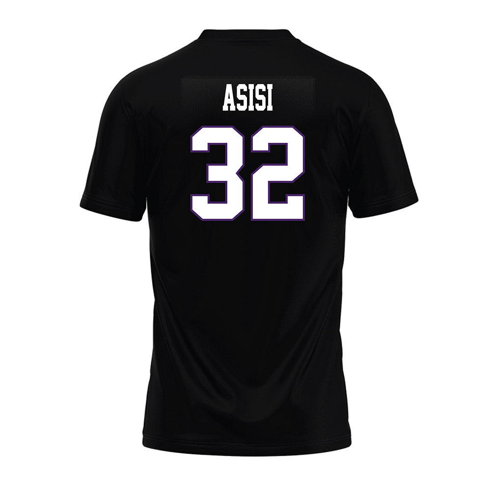 Weber - NCAA Football : Daniel Asisi - Black Premium Football Jersey-1