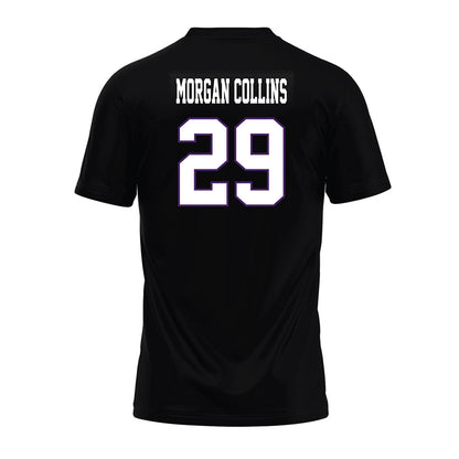 Weber - NCAA Football : Davonta Morgan collins - Black Premium Football Jersey-1
