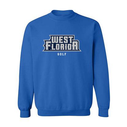 UWF - NCAA Men's Golf : Mason Minkel - Classic Shersey Crewneck Sweatshirt-0