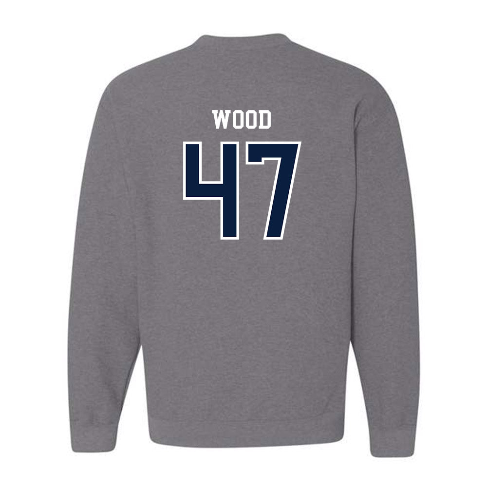 UWF - NCAA Football : Hunter Wood - Classic Shersey Crewneck Sweatshirt-1