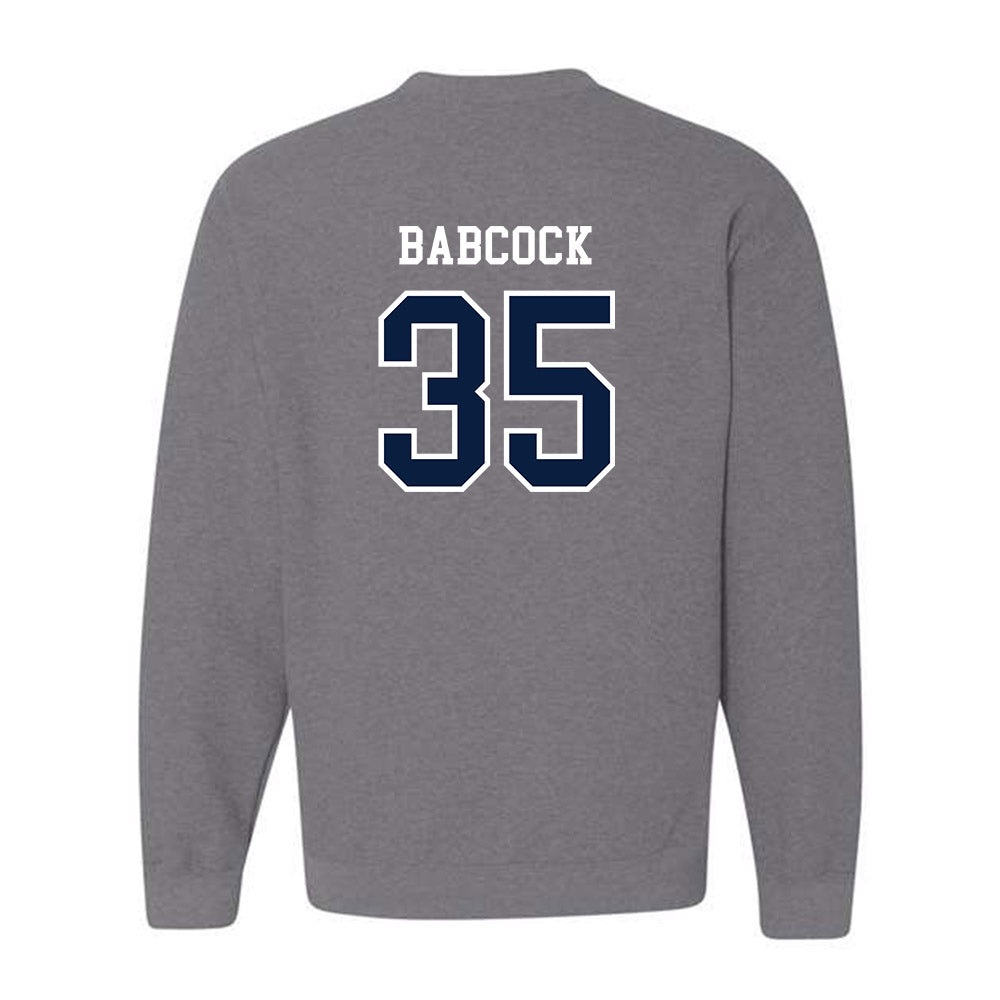 UWF - NCAA Baseball : Ethan Babcock - Classic Shersey Crewneck Sweatshirt-1