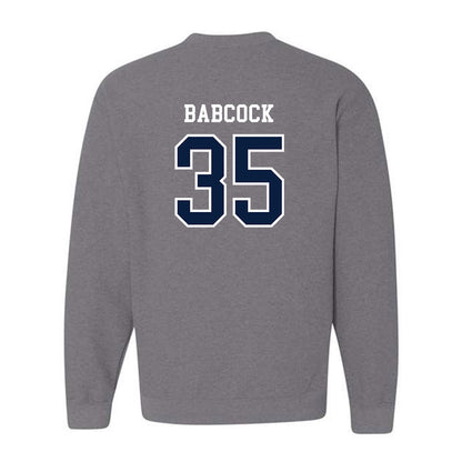 UWF - NCAA Baseball : Ethan Babcock - Classic Shersey Crewneck Sweatshirt-1