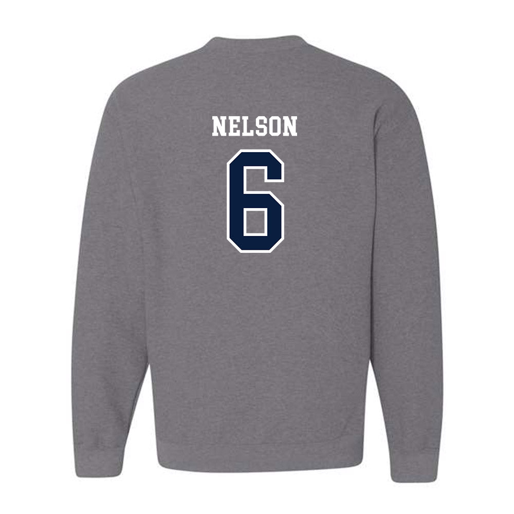 UWF - NCAA Baseball : Zach Nelson - Classic Shersey Crewneck Sweatshirt-1