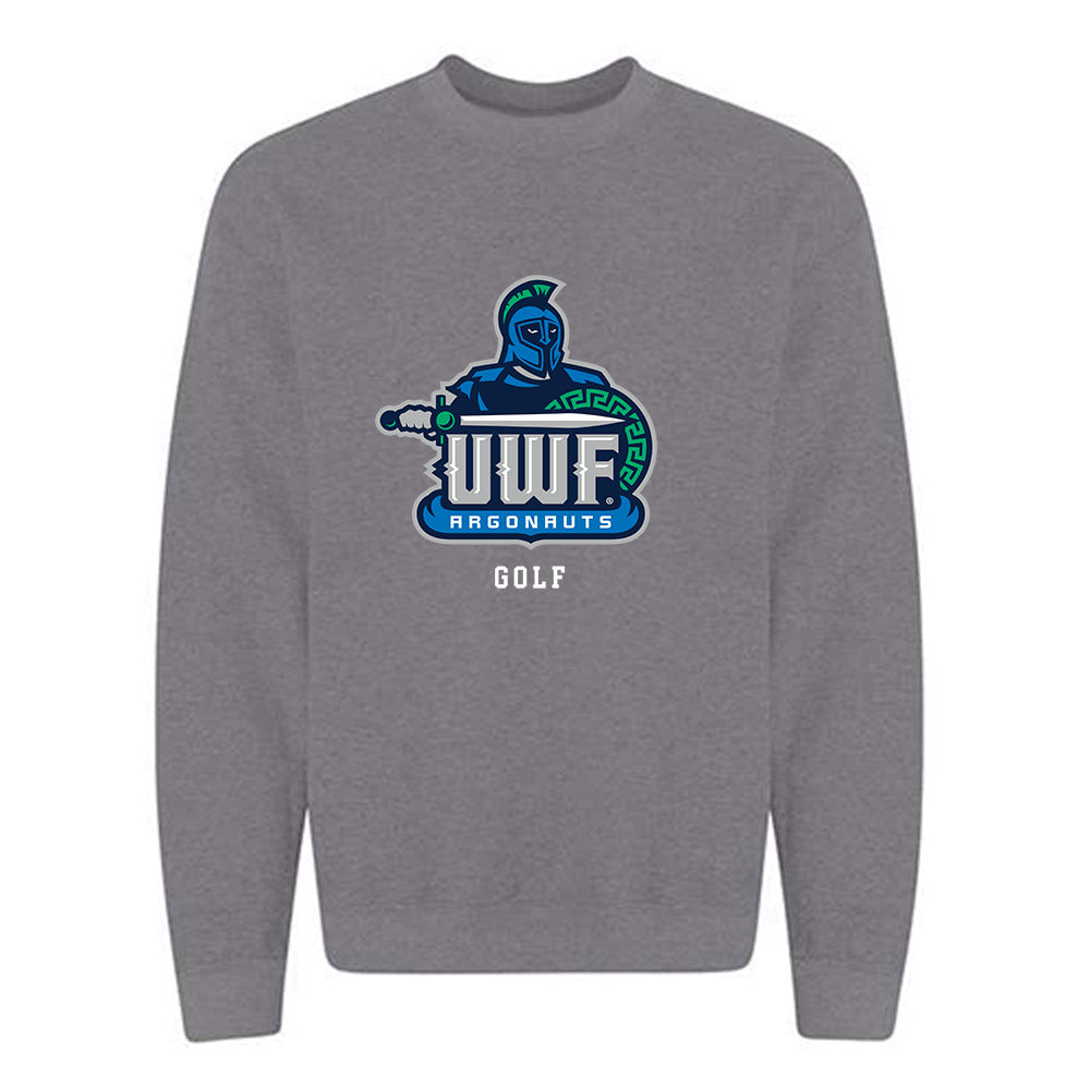 UWF - NCAA Men's Golf : Mason Minkel - Classic Shersey Crewneck Sweatshirt-0