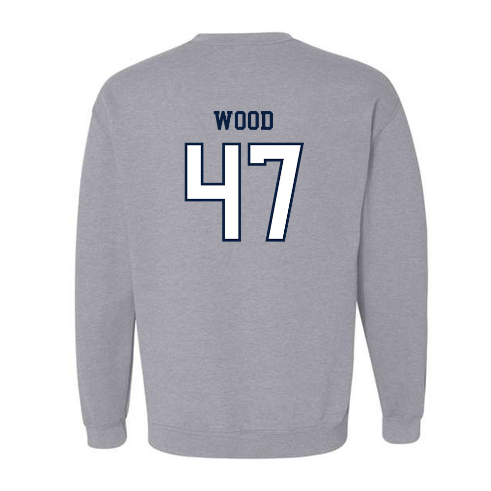UWF - NCAA Football : Hunter Wood - Classic Shersey Crewneck Sweatshirt-1