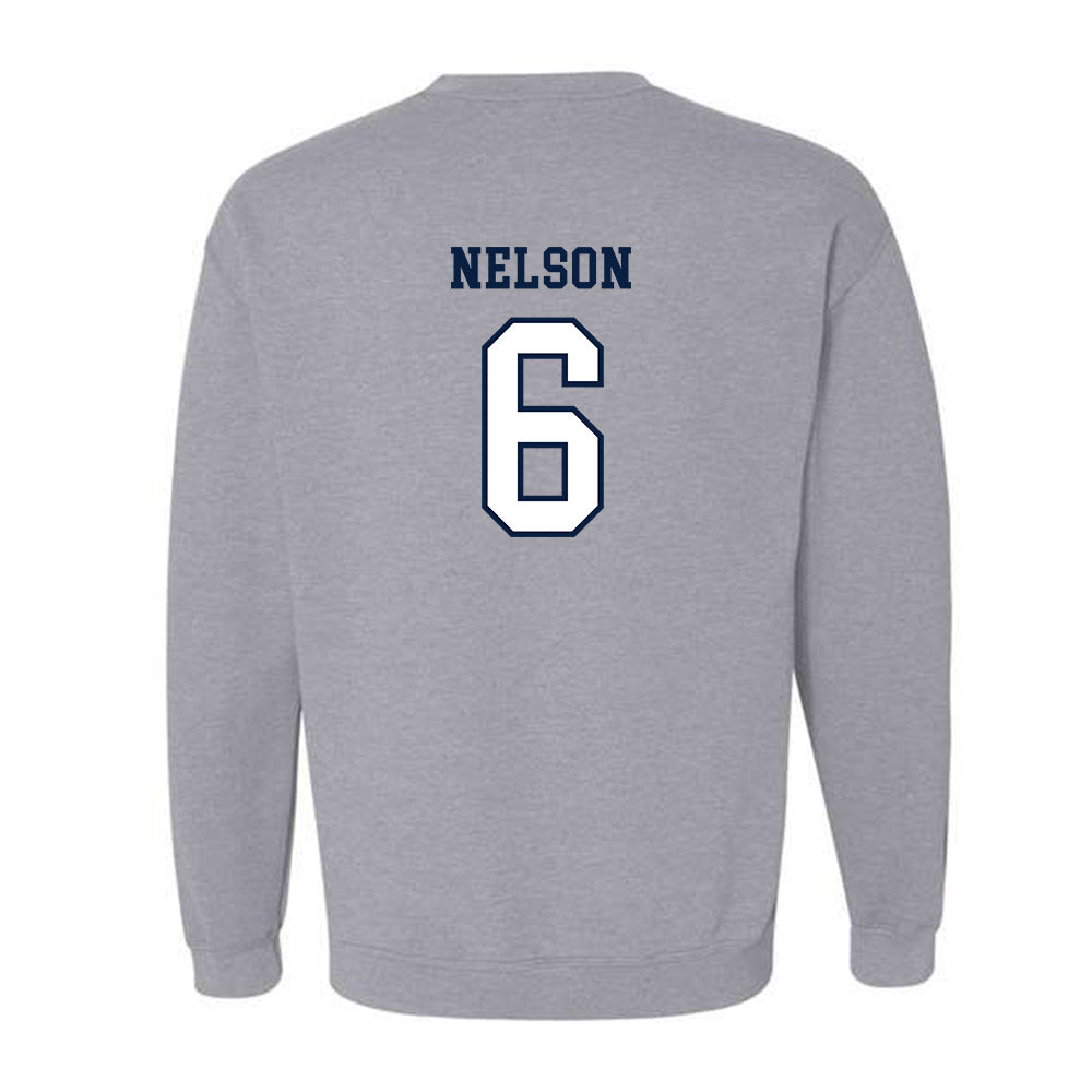 UWF - NCAA Baseball : Zach Nelson - Classic Shersey Crewneck Sweatshirt-1